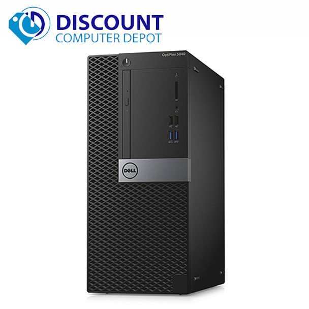 Cheap, used and refurbished Dell Optiplex 7040 Computer Tower i5 3.2GHz 8GB 256GB SSD Windows 10 Pro