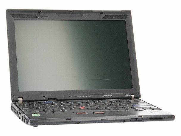 Front View Lenovo ThinkPad Laptop Notebook Computer 12.1" 4GB 250GB Windows 10 WiFi