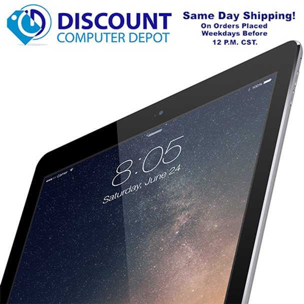 Cheap, used and refurbished Apple Ipad Air 2 Retina 9.7" Screen 128GB Wifi Space Grey MGL12LL/A