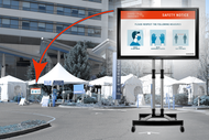 Healthcare Digital Signage & Healthcare TV Protection & Sanitization (Indoor & Outdoor)