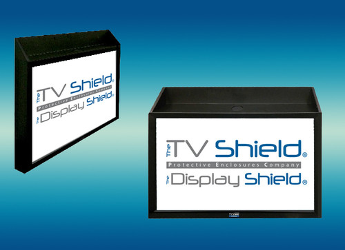 Anti-Ligature Slope Top for 42-50" The TV Shield PRO Lite