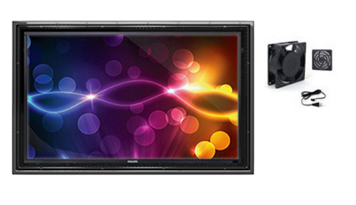 The Display Shield 44-50" Outdoor Display Enclosure with fan The Display Shield 44-50" Outdoor Display Enclosure with fan