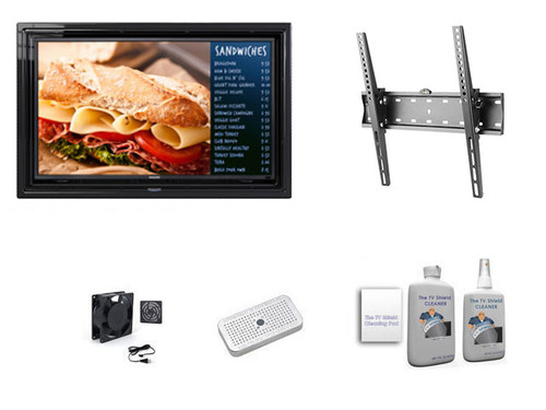 The Display Shield 19-32" Outdoor Display Enclosure Tilt Mount Ultimate Kit