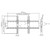 Heavy Duty Flat TV Mount for  42 thru 85 Inch The TV Shield PRO up to 440 lbs