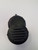 2.5 inch Louvered Vent With Cap, Seal, Bug Screen, Filter  -  Black