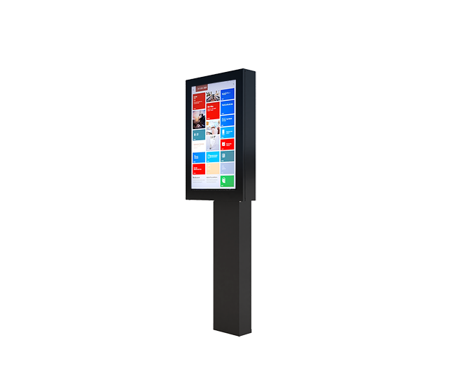 The TV Shield PRO Outdoor Digital Signage Kiosk Enclosure