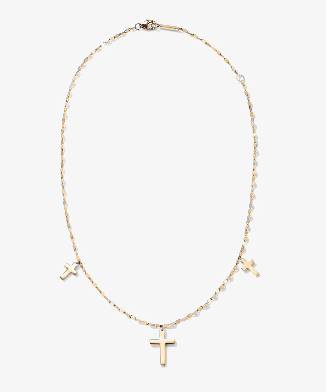 CIPPY CRAZY HOUSE triple cross necklace-