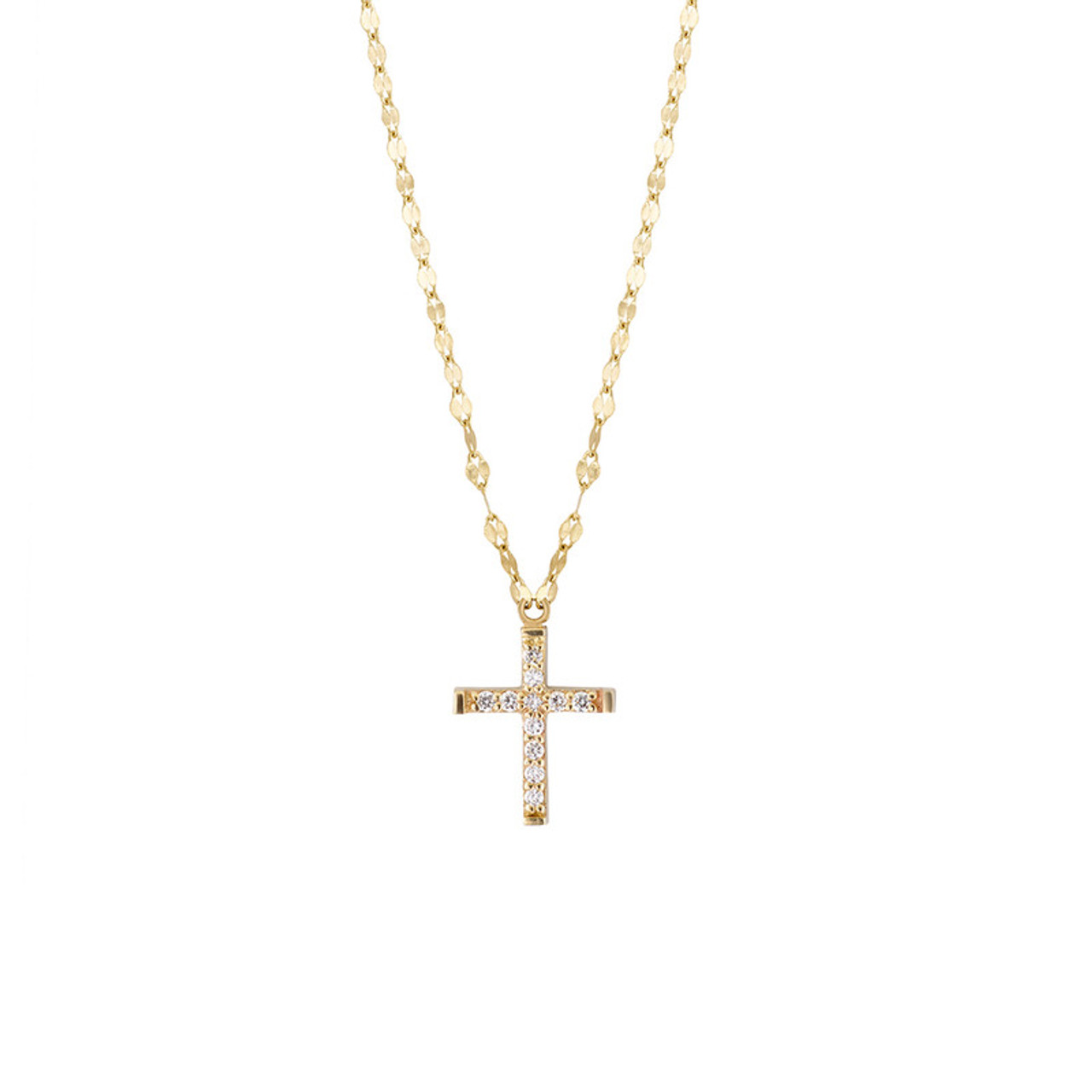 Amazon.com: Gold Cross Necklace for Girls - 18K Rose Gold Plated - Great  Gift for Baptism, Christening, Christmas, Easter, Birthday for Young Women,  Teen, Kid. Holy Religious Christian, Catholic Gift (Rose Gold) :