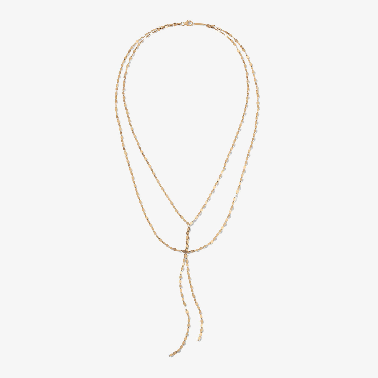 2 layer gold chain necklace