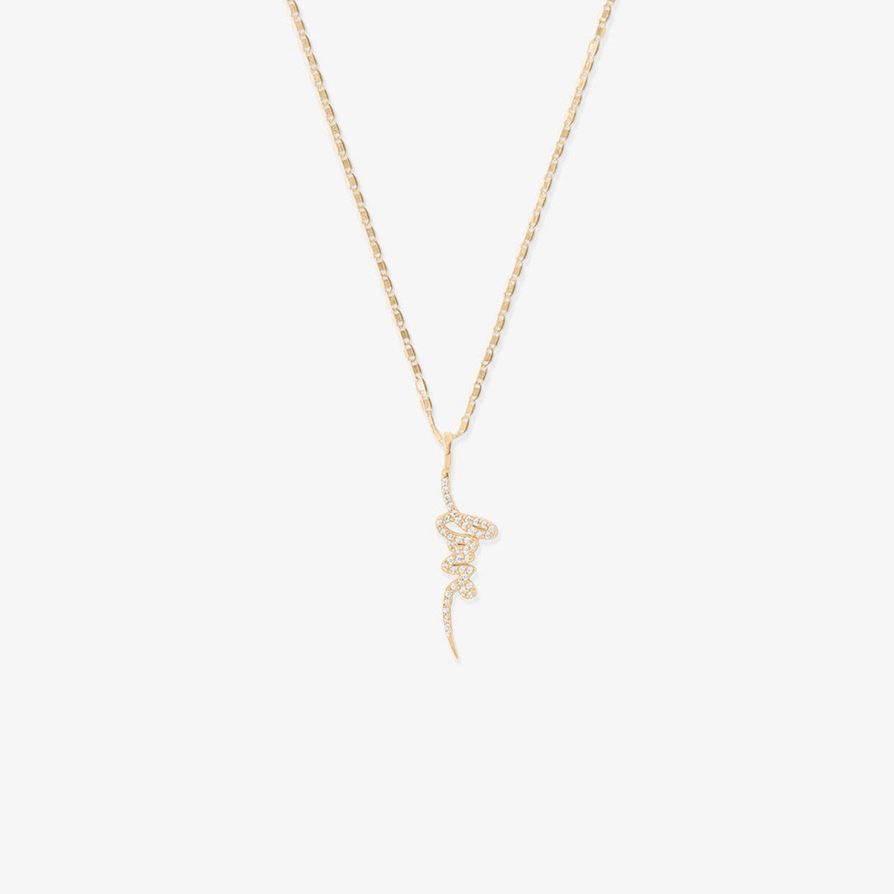 Mommy and Me Love Script Neckalce | David's Bridal