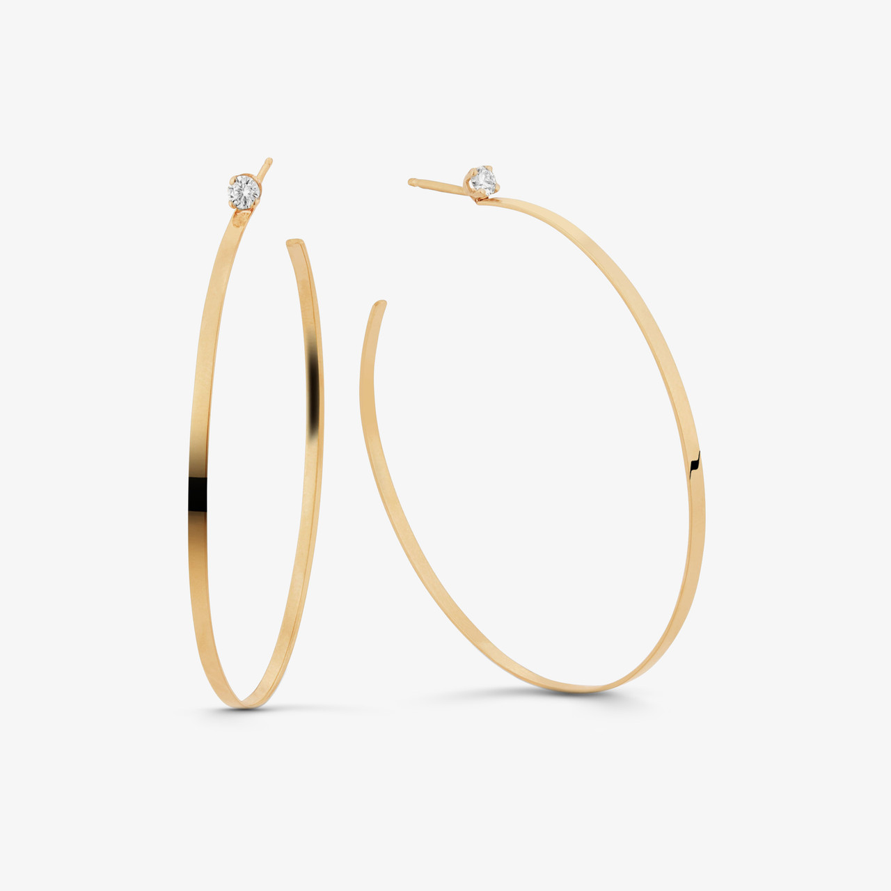 14K Gold Solo Mini Hoop | Quince