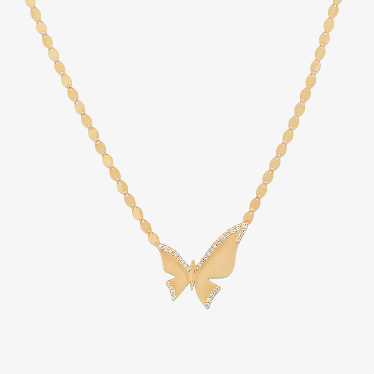 Lana 14k Large Butterfly Pendant Necklace - Bergdorf Goodman