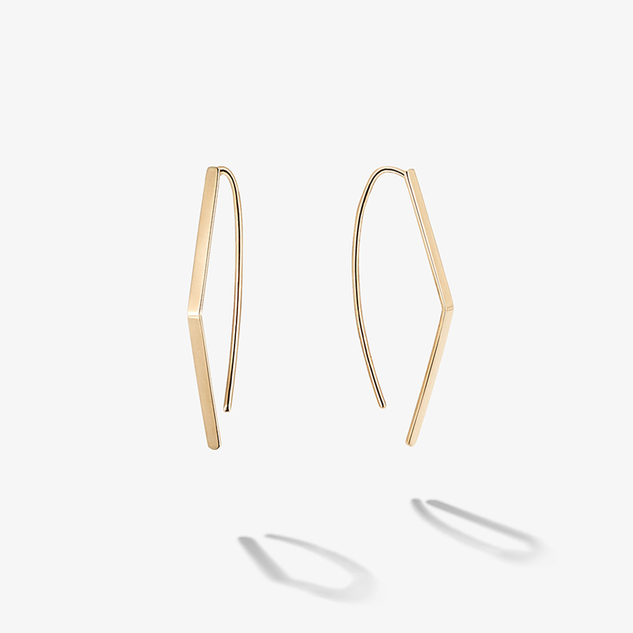 Manjusha Jewels | Irregular Geometric Shape Dangle Earrings