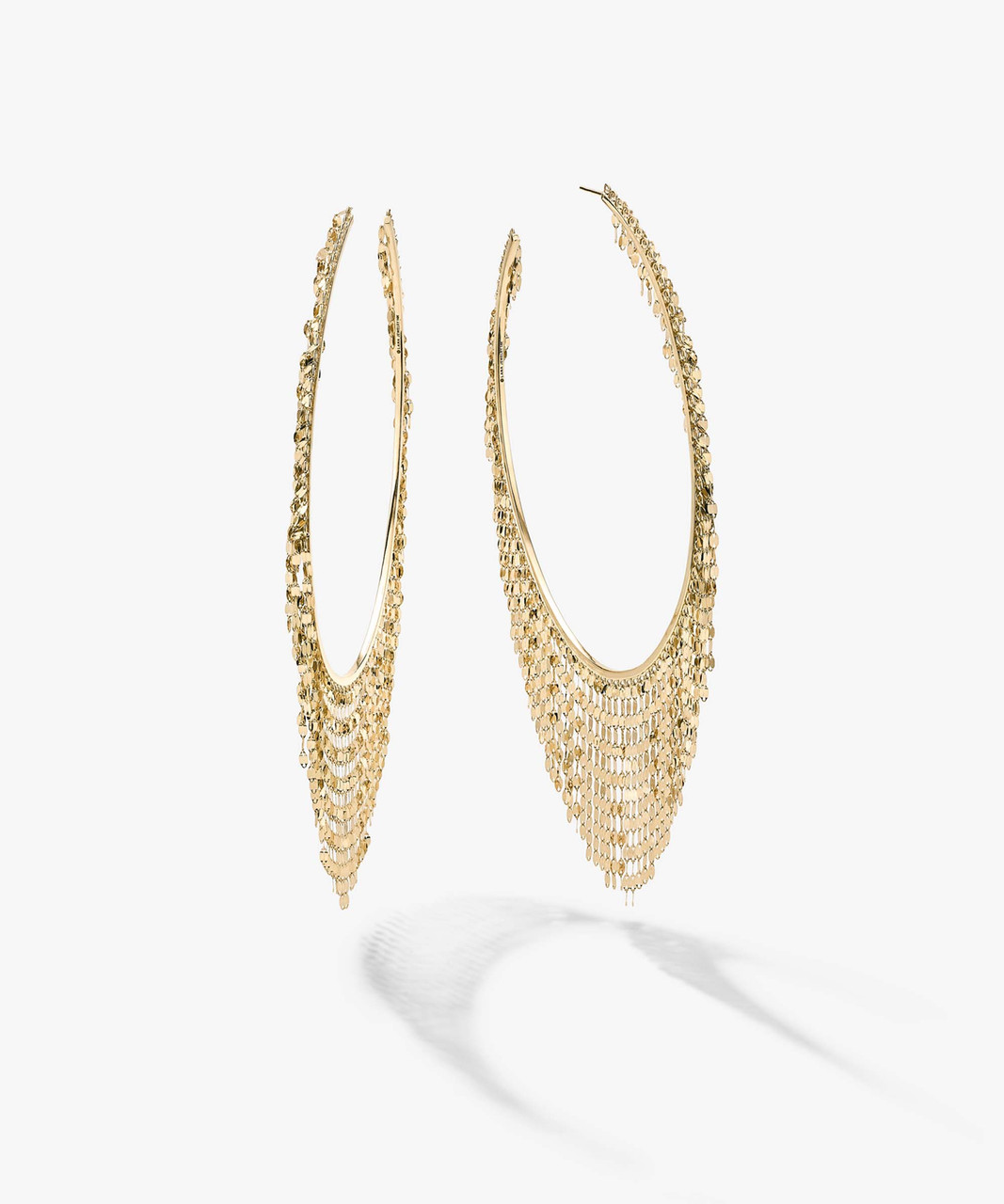 Cascade Fringe Hoops Earrings – Fringed in Faith