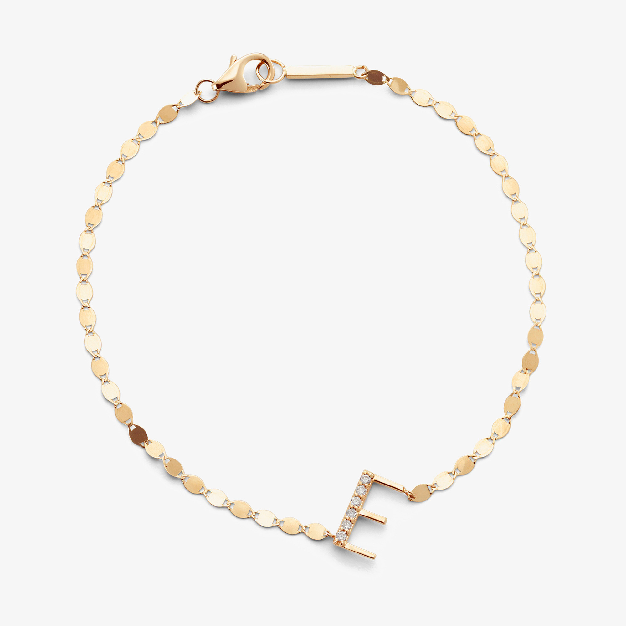 GET PERSONAL MEDIUM INITIAL BRACELET