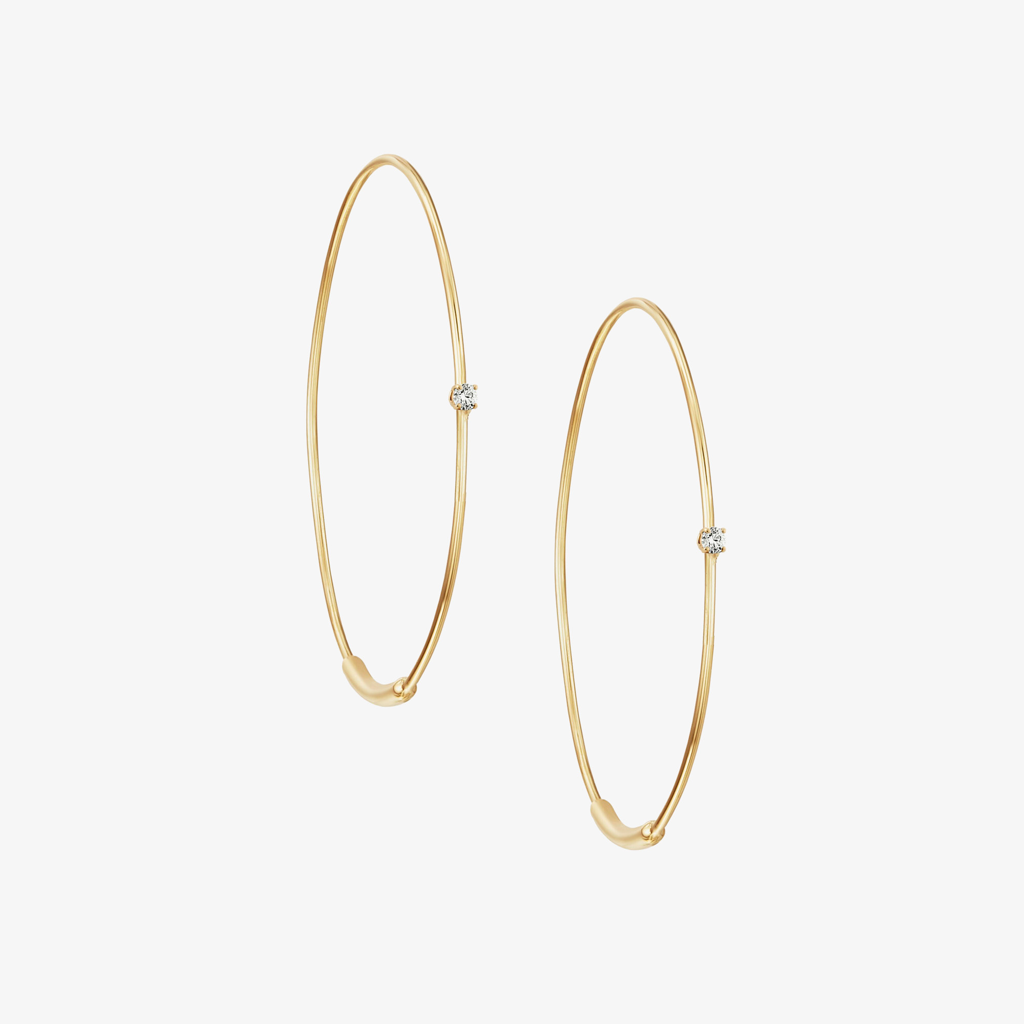 Small Magic Hoops with Diamonds-1