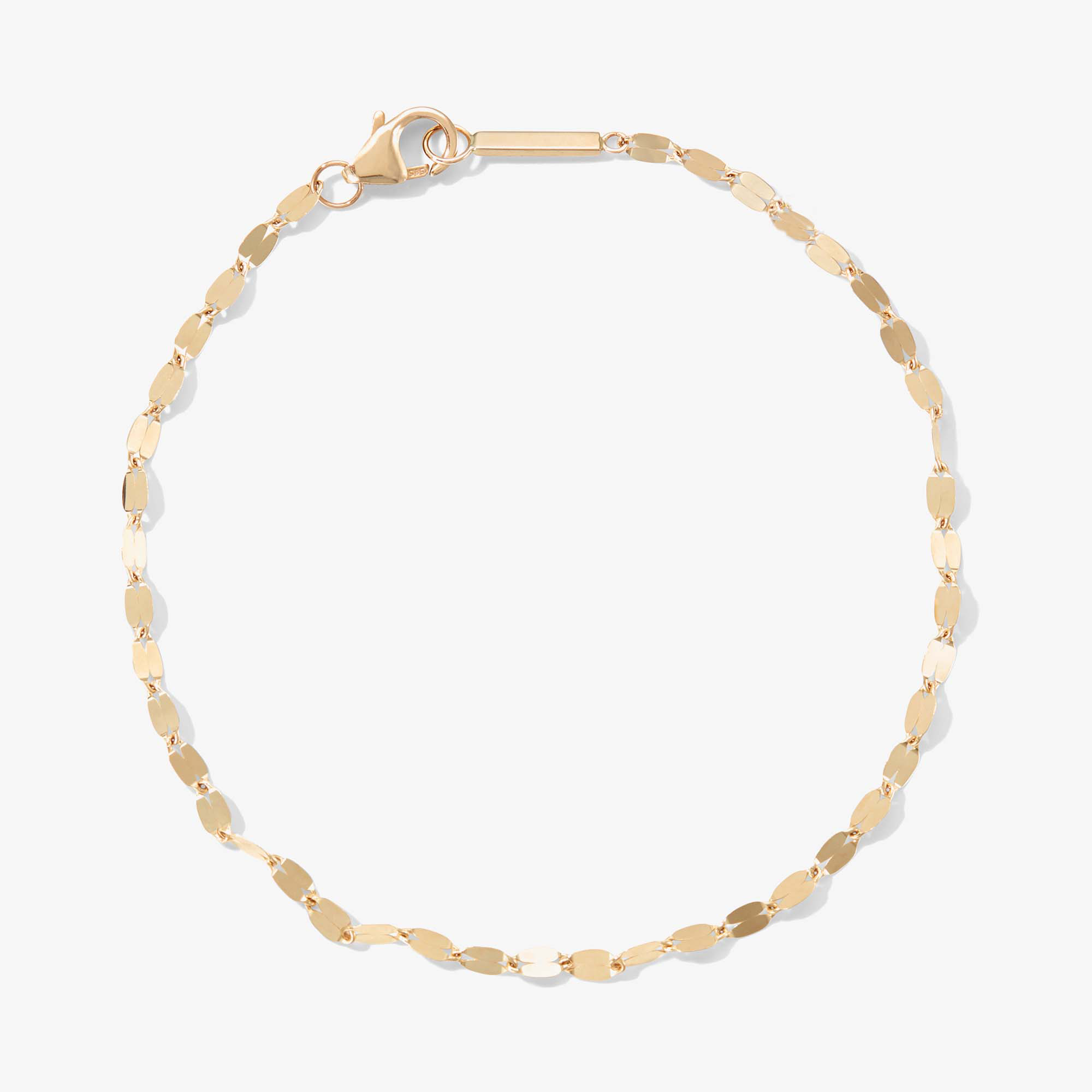 14K yellow gold mega gloss blake chain bracelet
