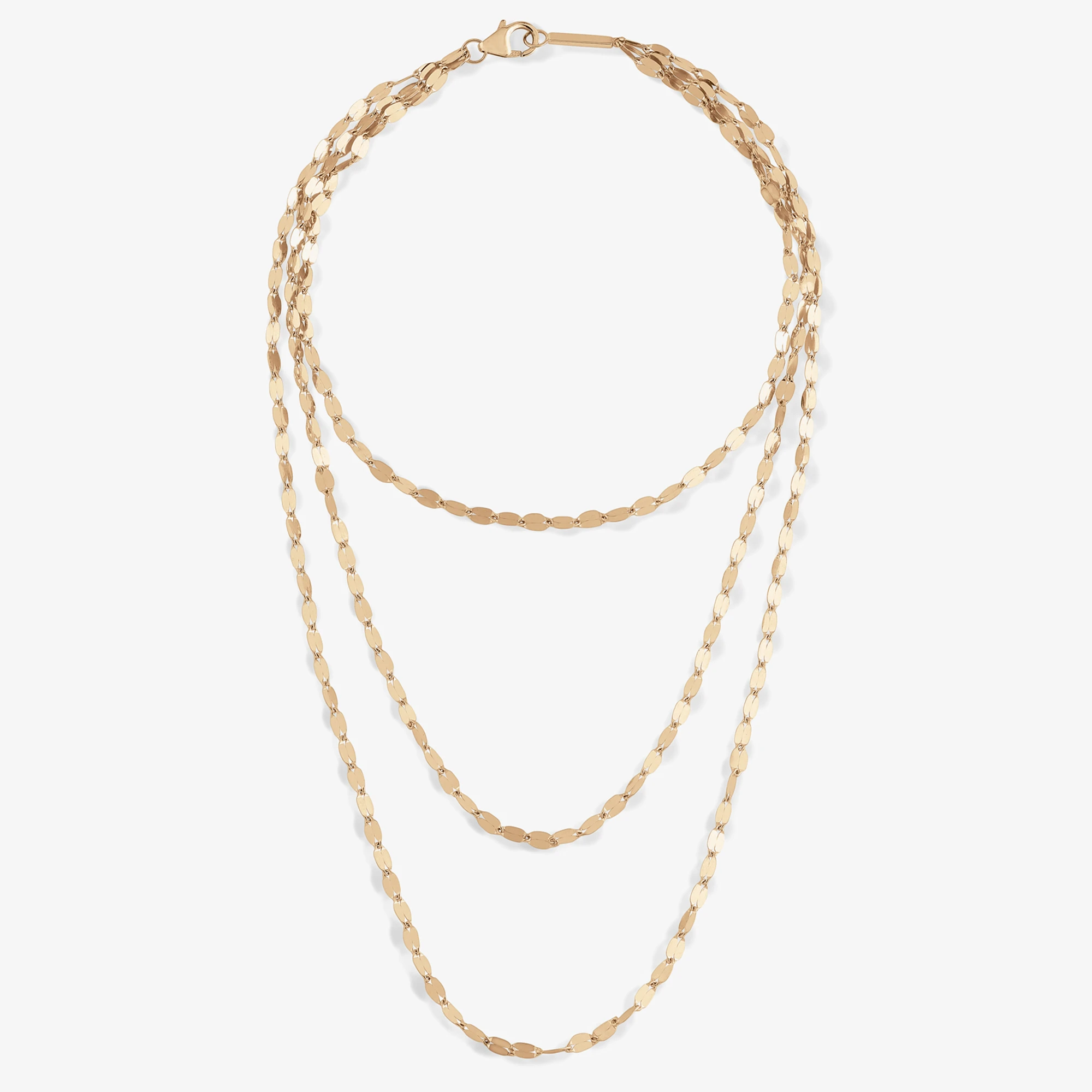 14K yellow gold mega gloss blake stiletto anklet