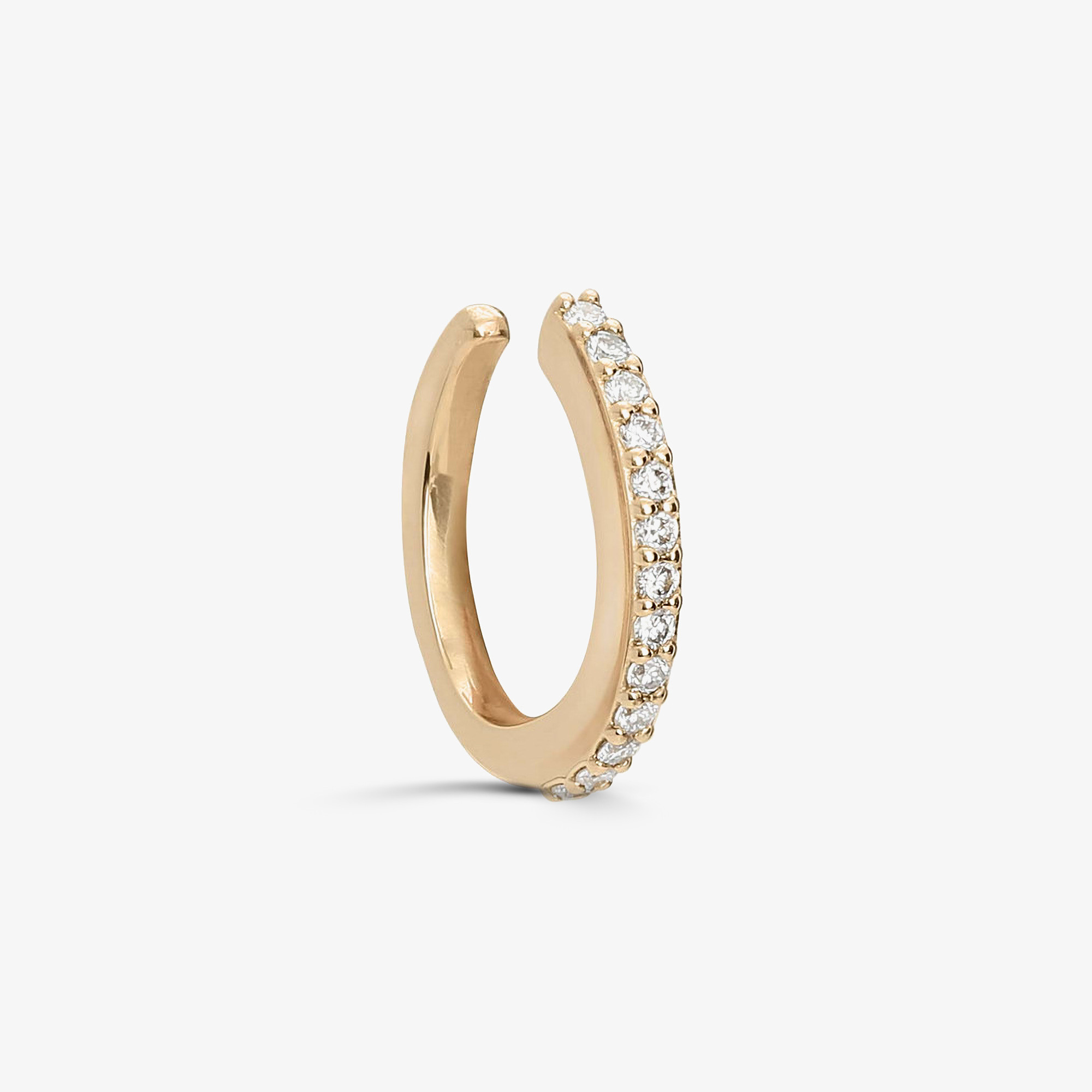 Single Diamond Ear Cuff