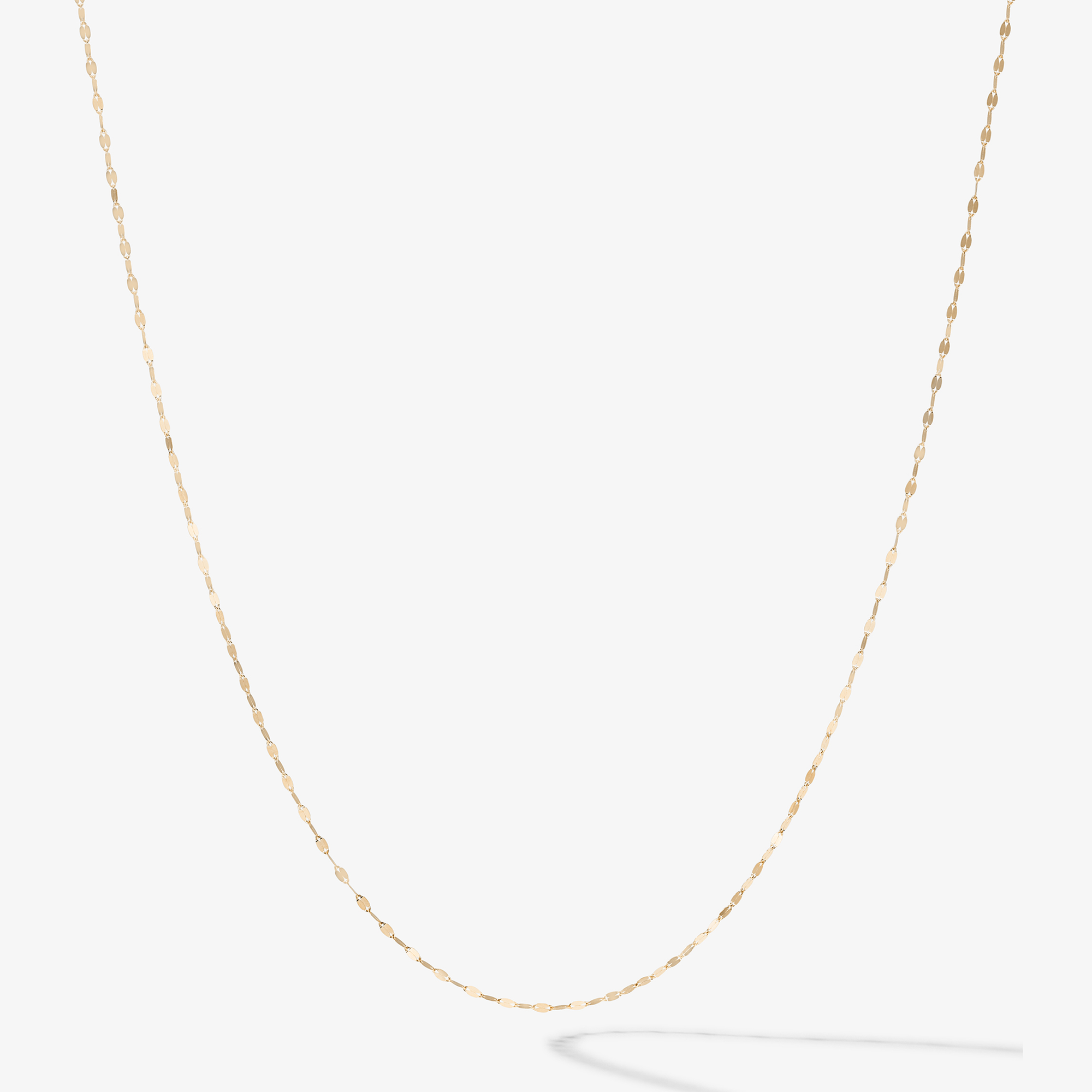 14K yellow gold blake chain choker necklace