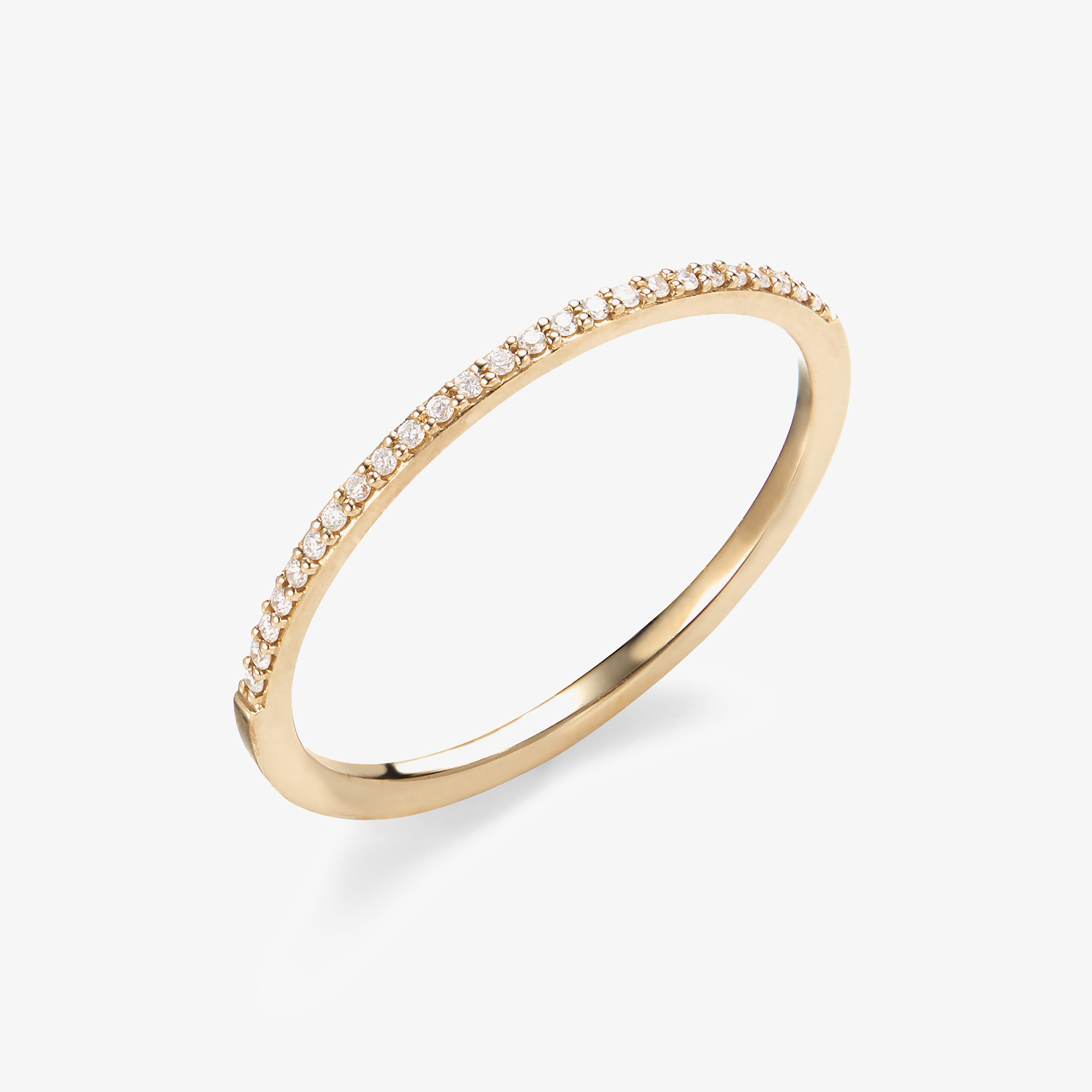 Thin Flawless Stack Ring