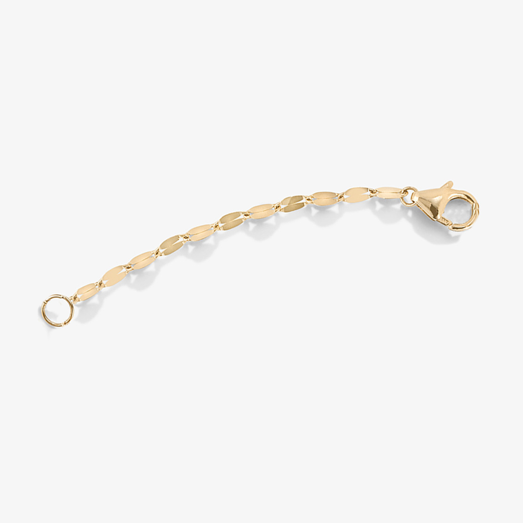 14K yellow gold mega gloss blake chain extender