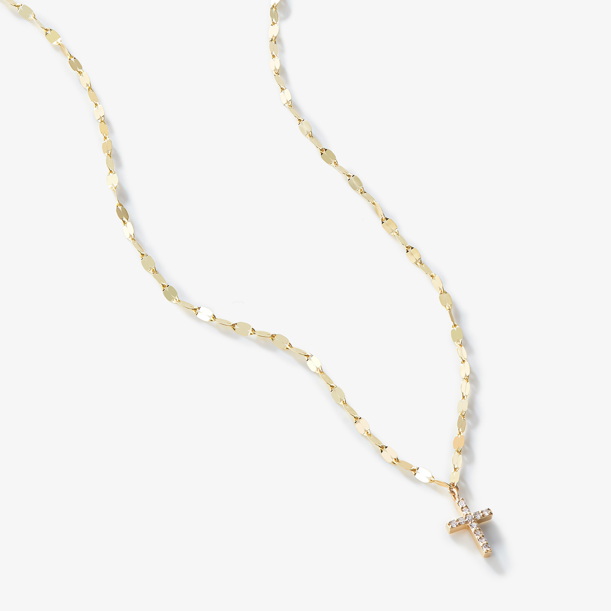 FLAWLESS MINI CROSS PENDANT - 1