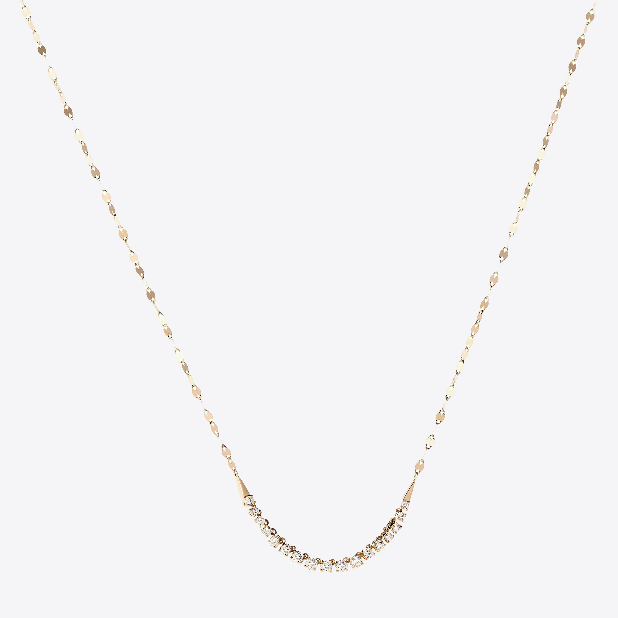 GRADUATED DIAMOND BLAKE® CHAIN NECKLACE