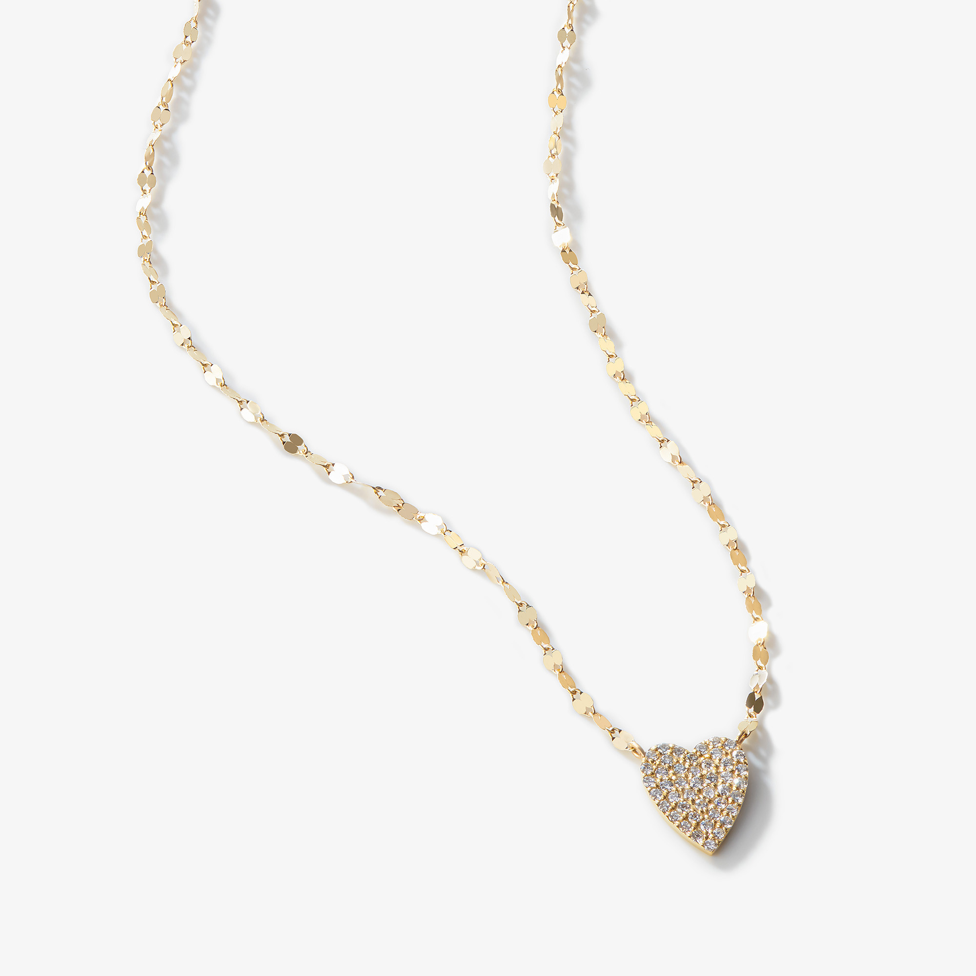 FLAWLESS DIAMOND HEART PENDANT