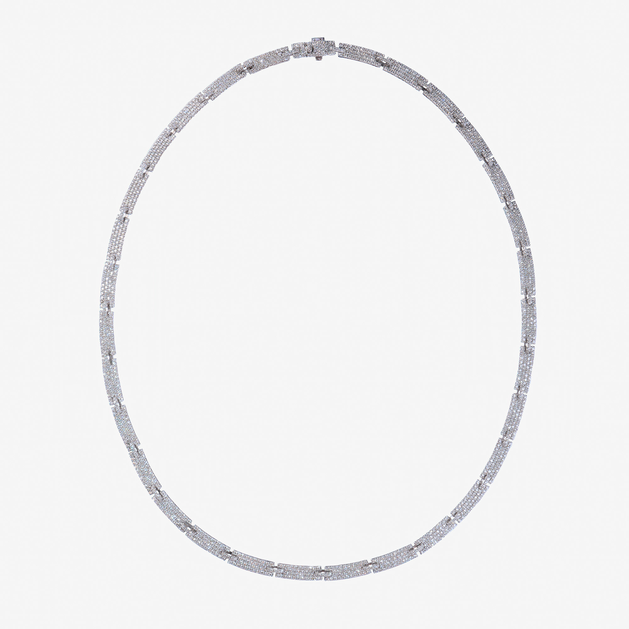 FLAWLESS DIAMOND TAG NECKLACE 1