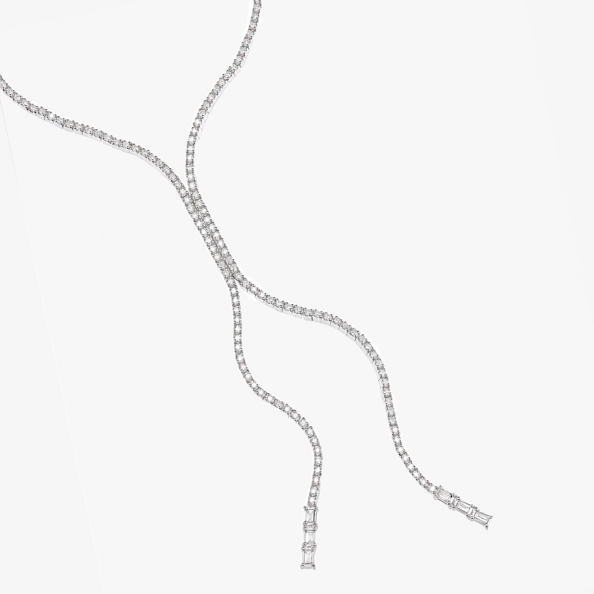SKINNY TENNIS LARIAT - 1