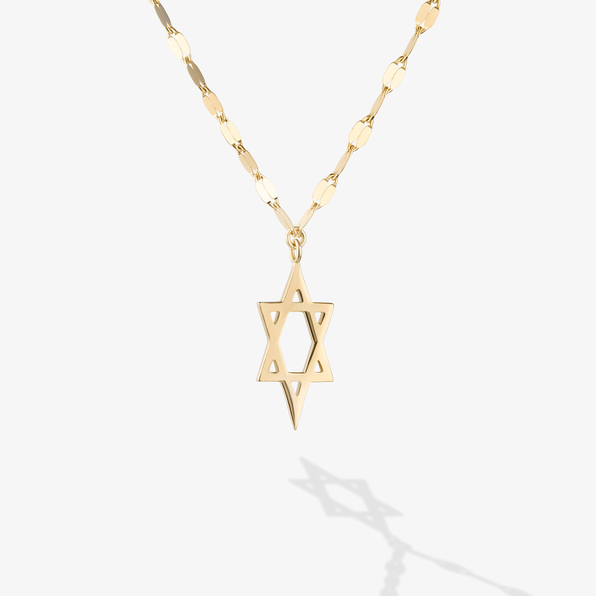 STAR OF DAVID CHARM NECKLACE