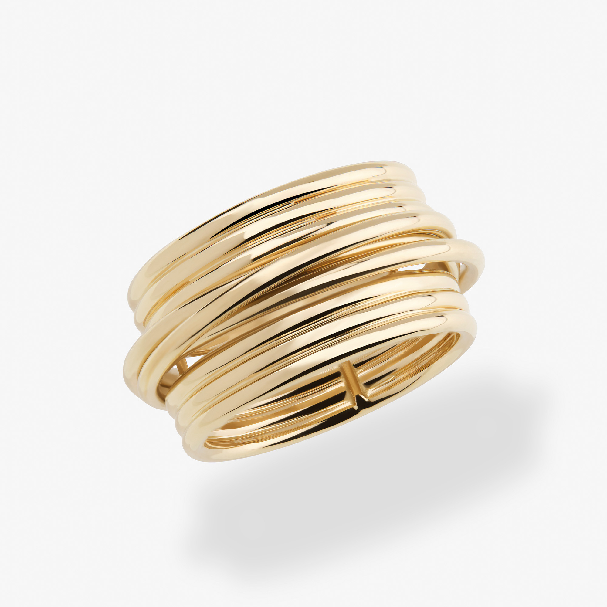 Kinetic Moveable Gold Ring