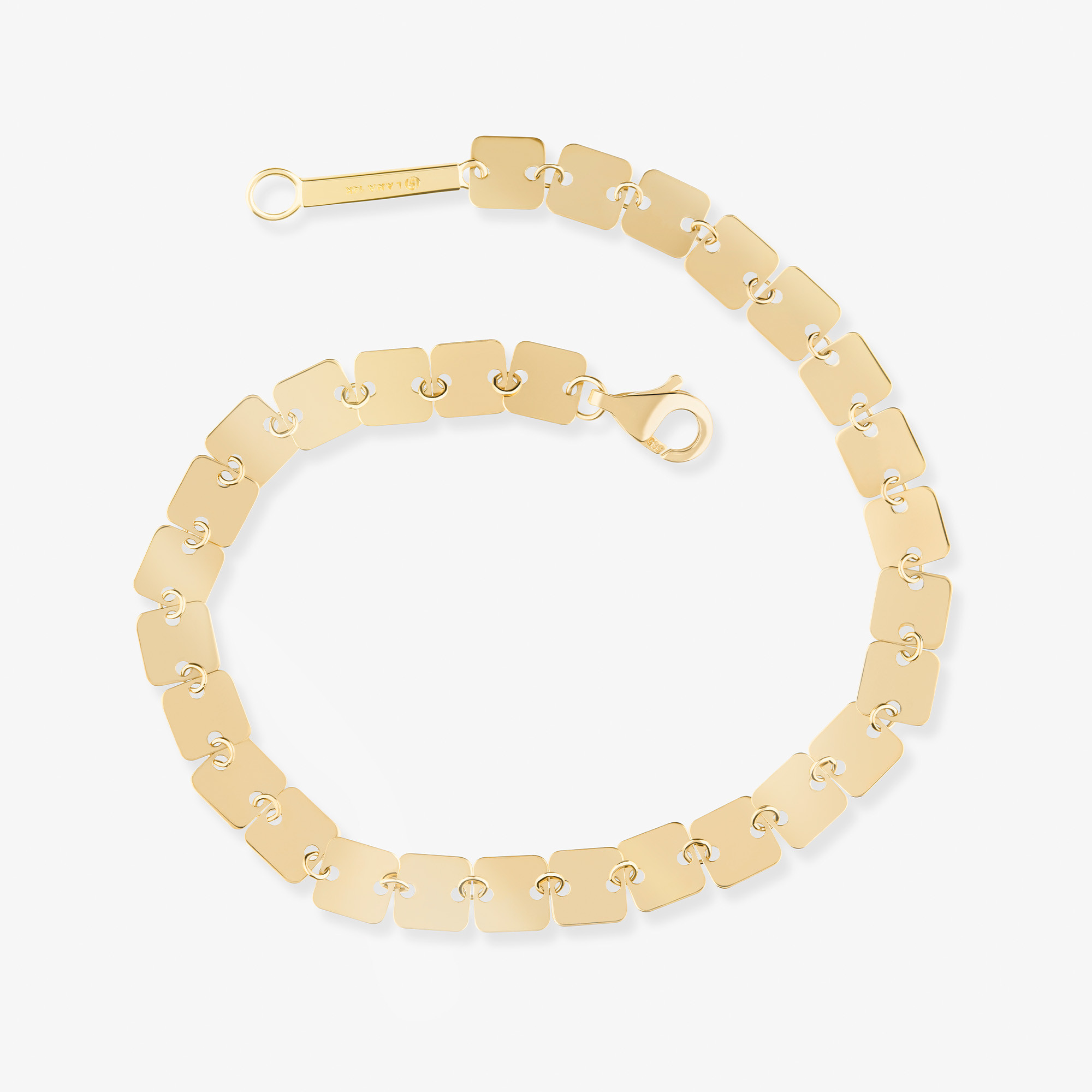 SQUARE CHAIN BRACELET