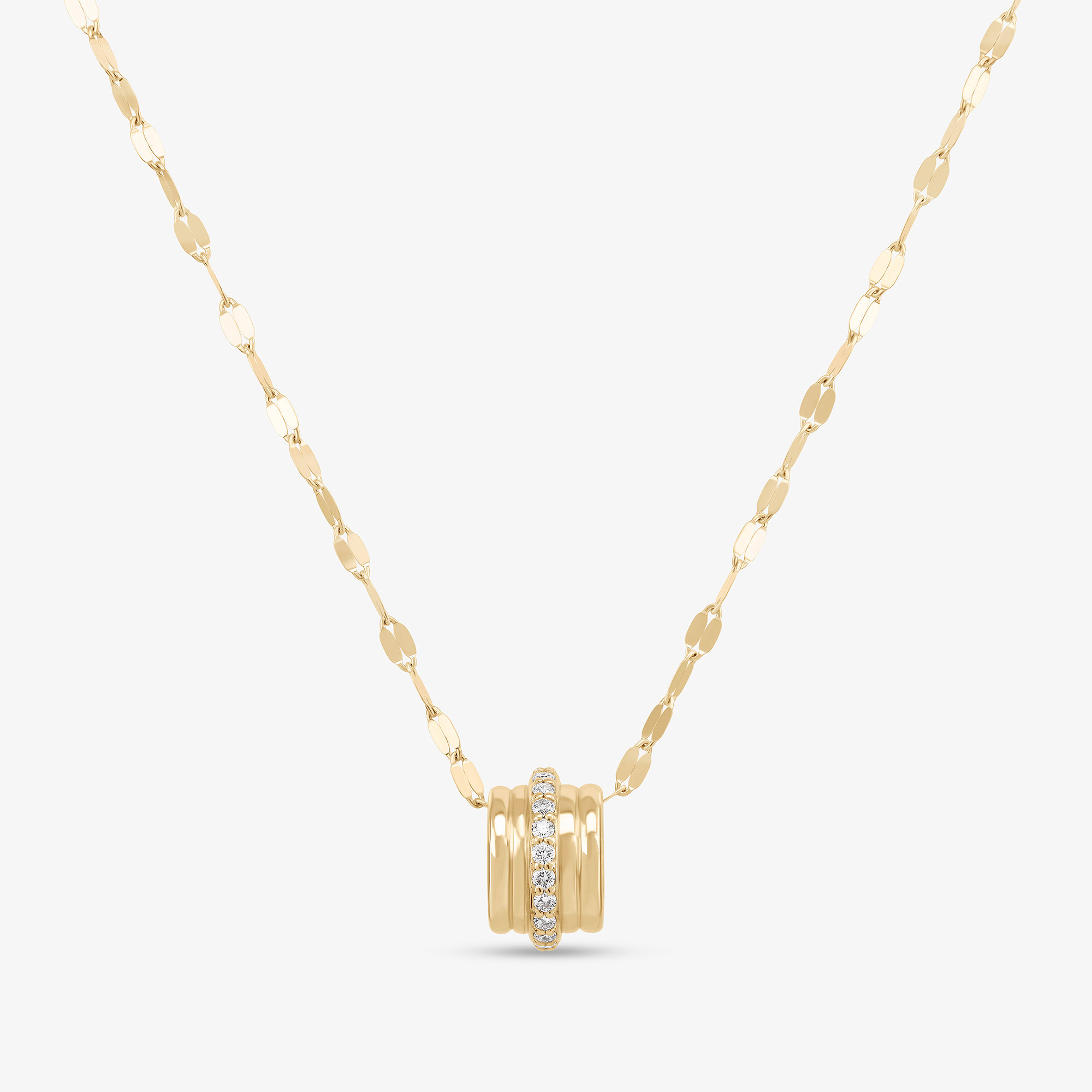 LANA PLANET DIAMOND PENDANT NECKLACE