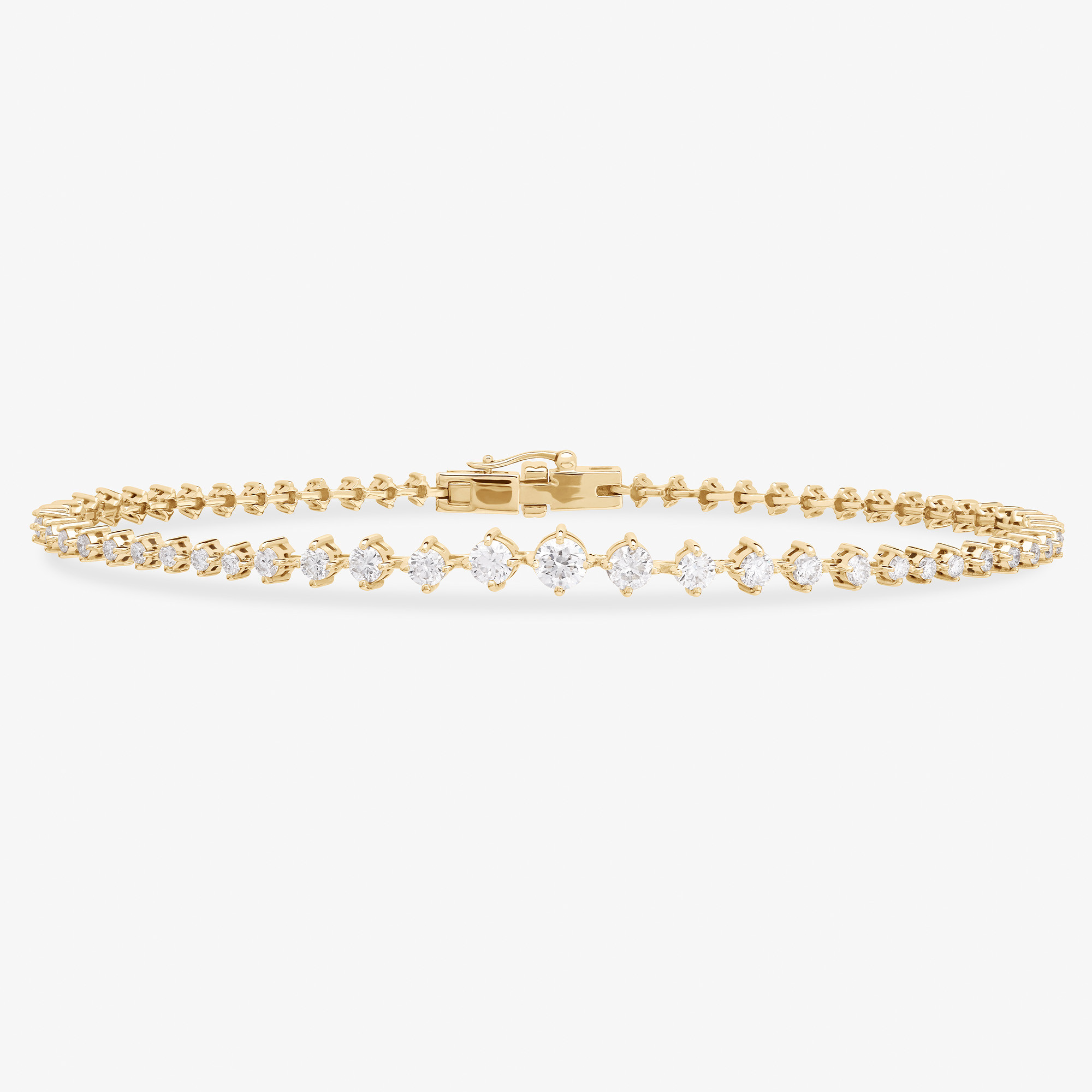 GRADUATING DIAMOND TENNIS BRACELET