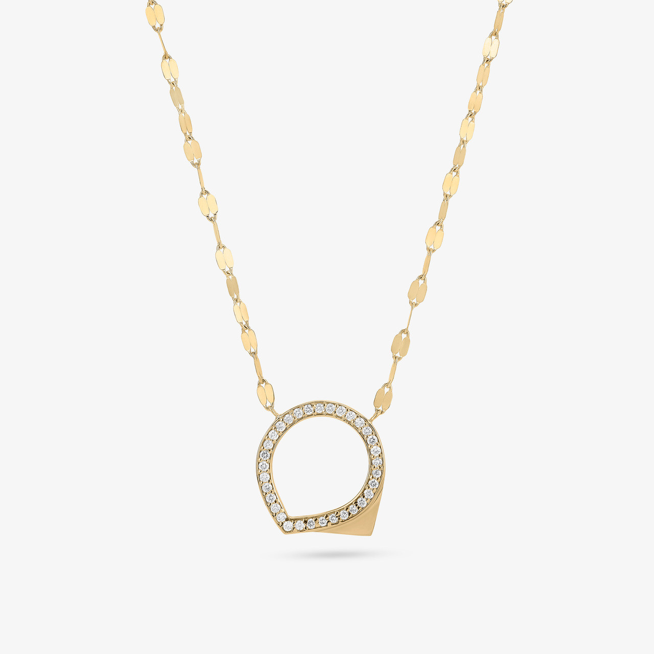 ECLIPSE DIAMOND NECKLACE