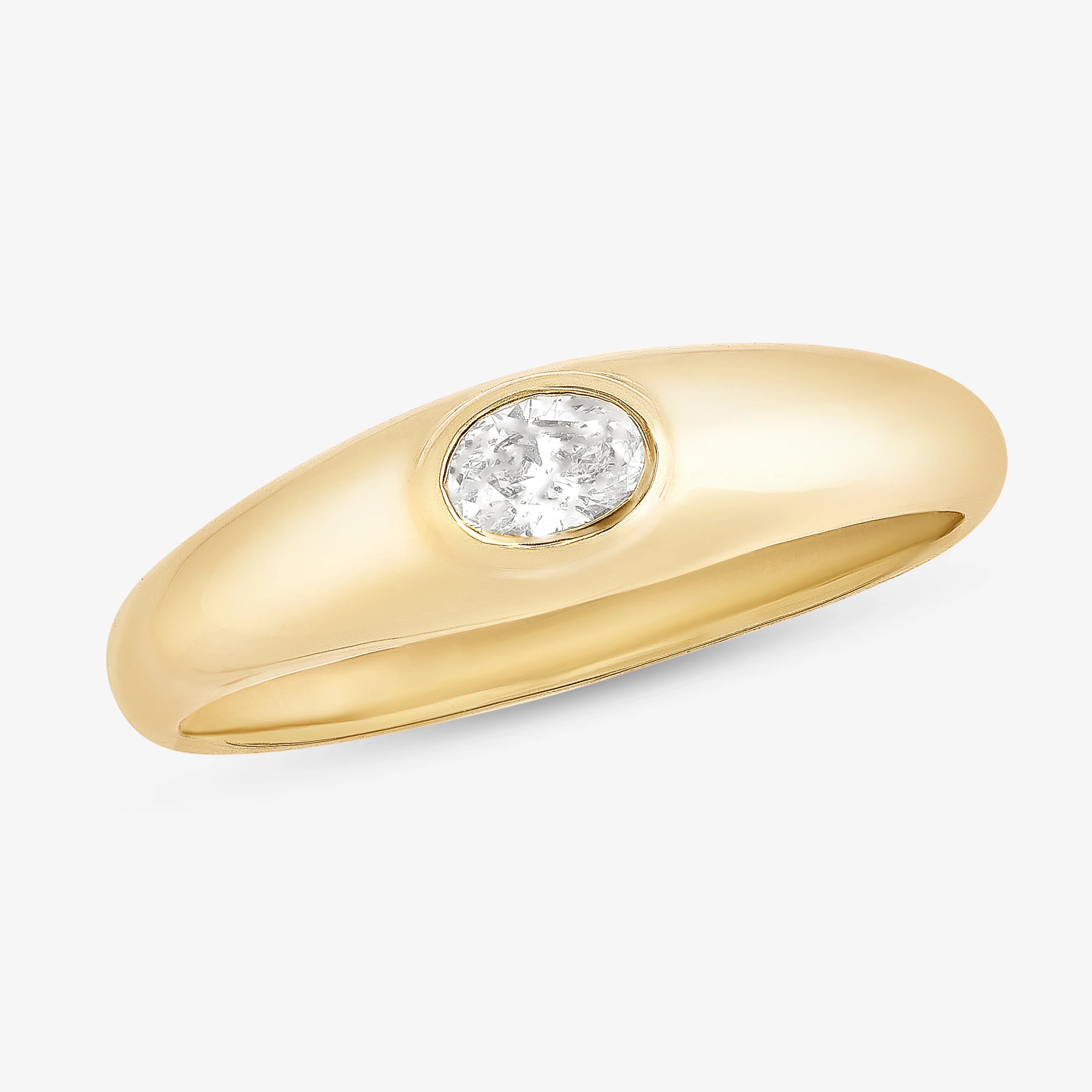 SOLO OVAL DIAMOND PROTOFUSION RING