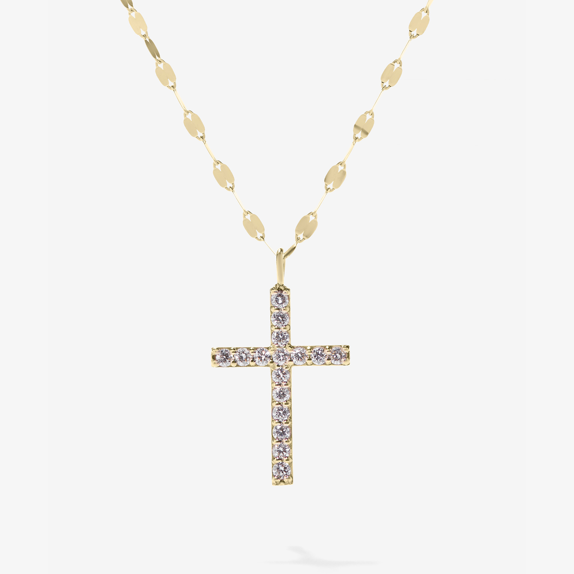 EVERYDAY DIAMOND CROSS NECKLACE