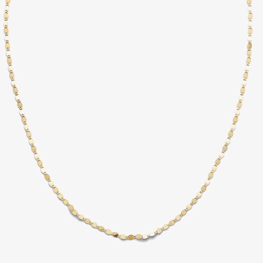 PETITE NUDE CHAIN CHOKER NECKLACE