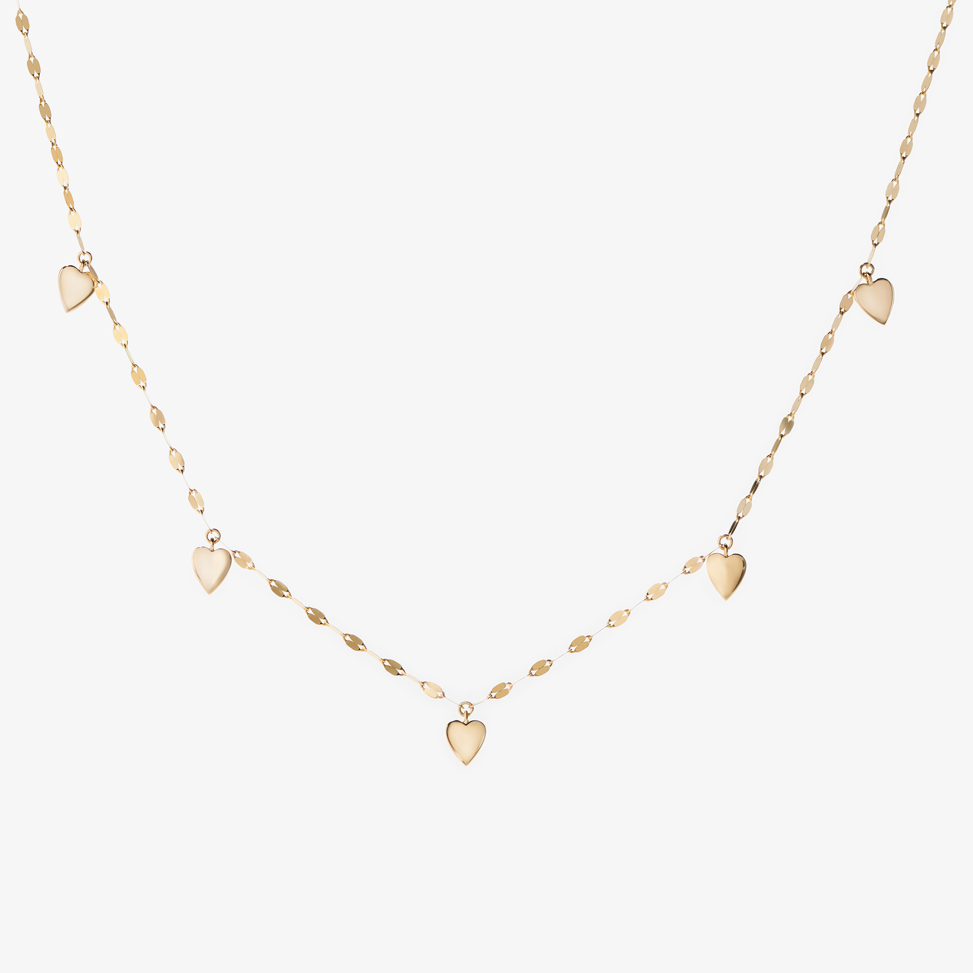 MULTI MINI HEART NECKLACE