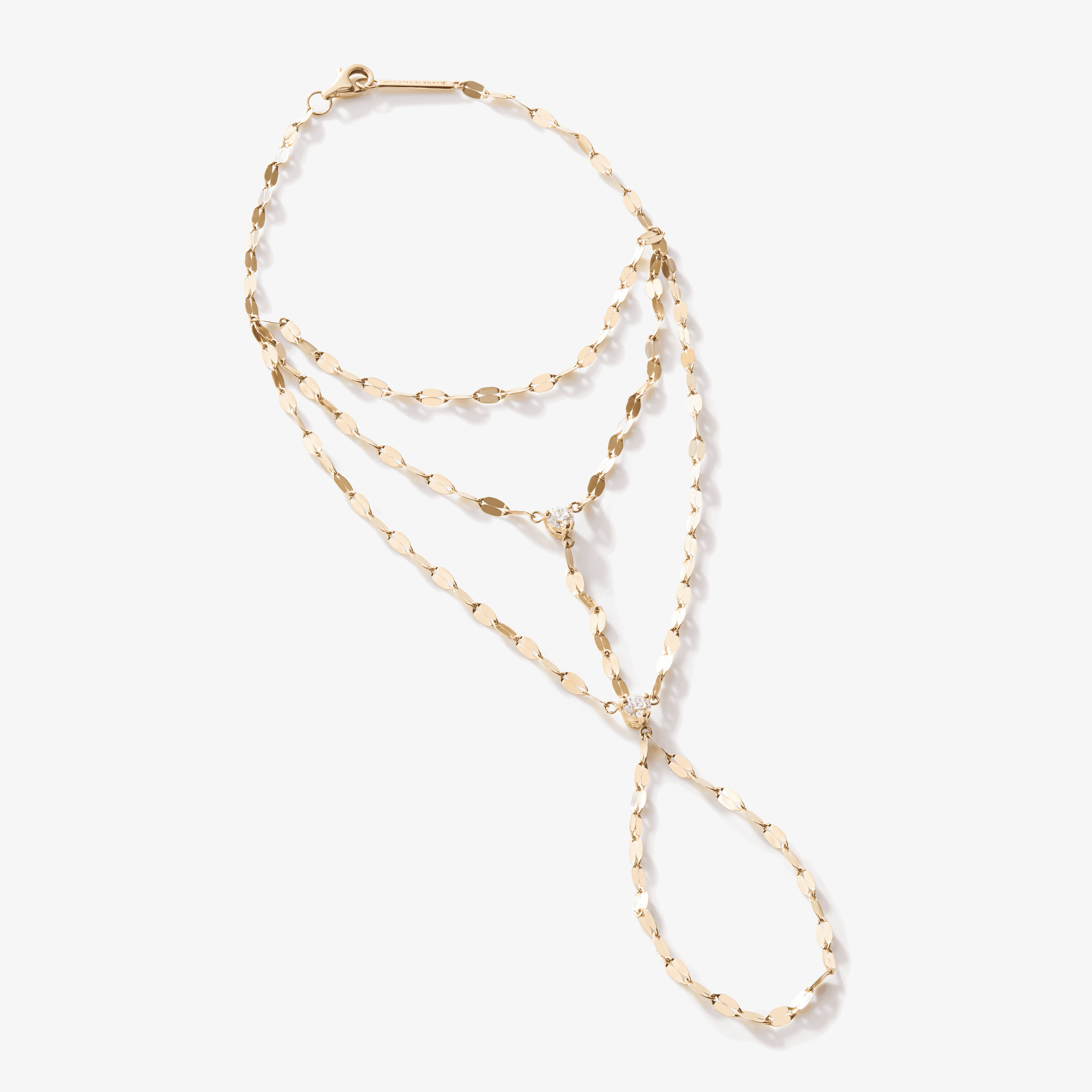 DIAMOND MEGA GLOSS BLAKE®  CHAIN HAND LARIAT