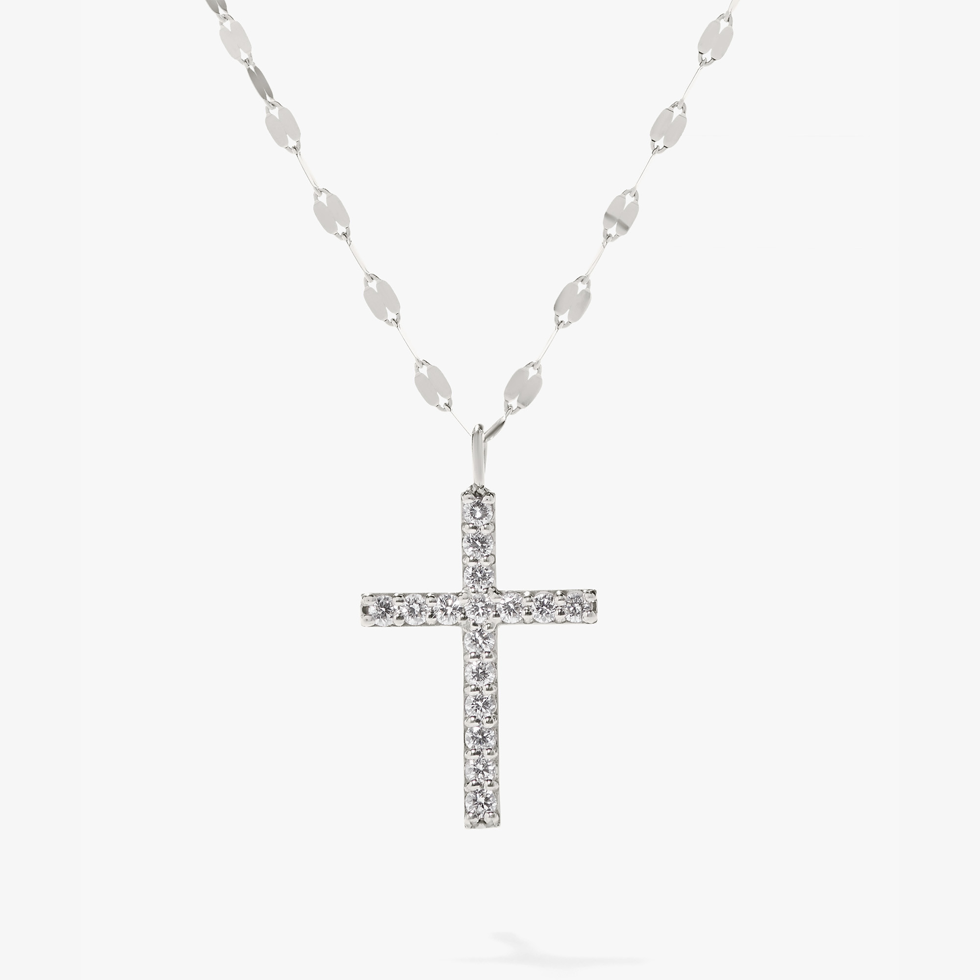 EVERYDAY DIAMOND CROSS NECKLACE