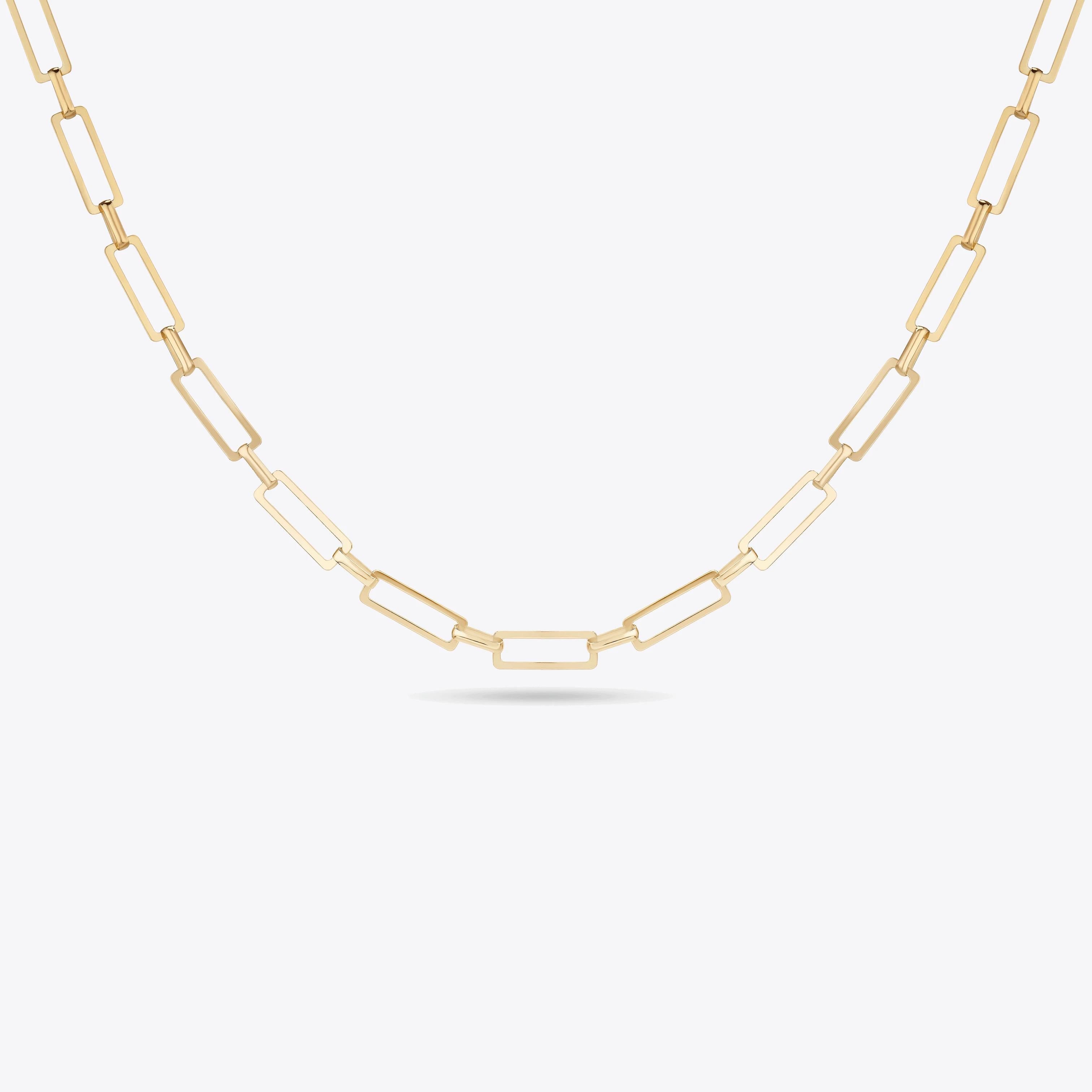 PAPERCLIP CHAIN NECKLACE