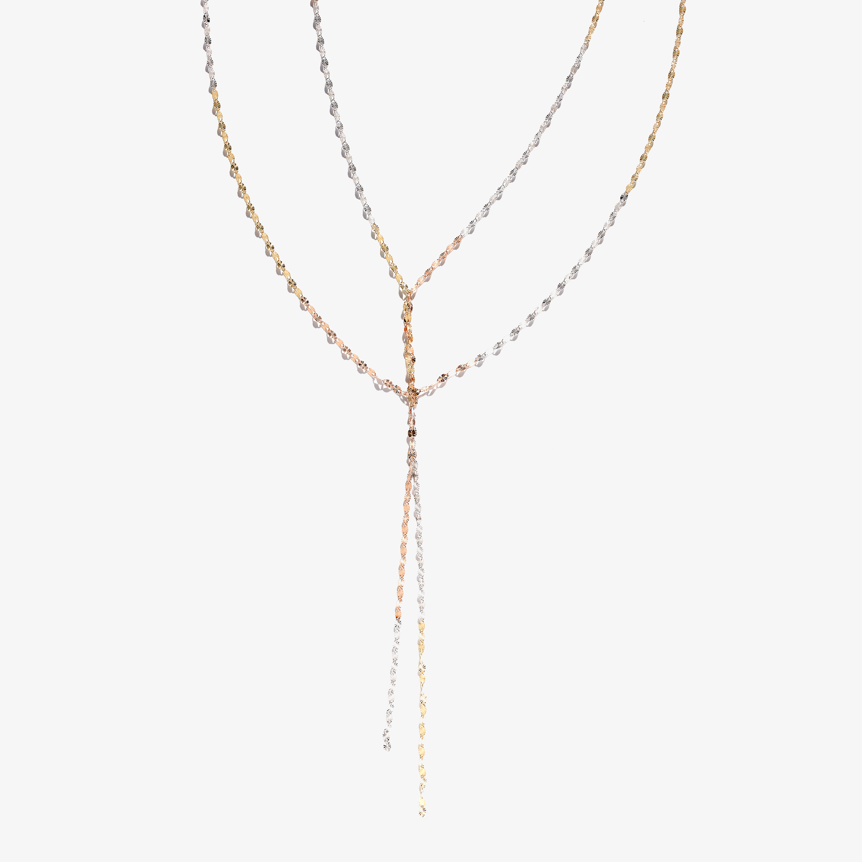 TRI-GOLD BLAKE NECKLACE