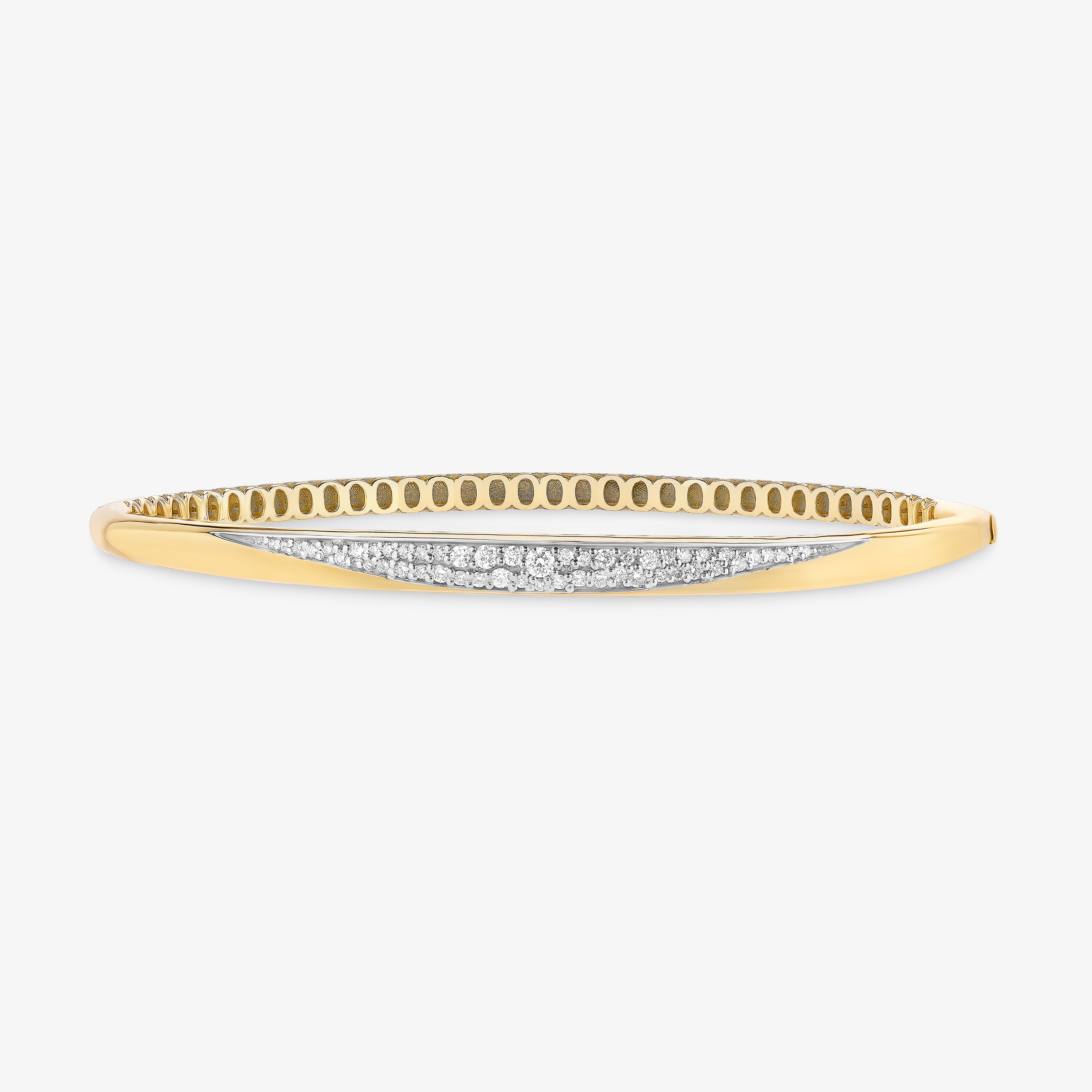 MULTI GRADUATED DIAMOND BANGLE
