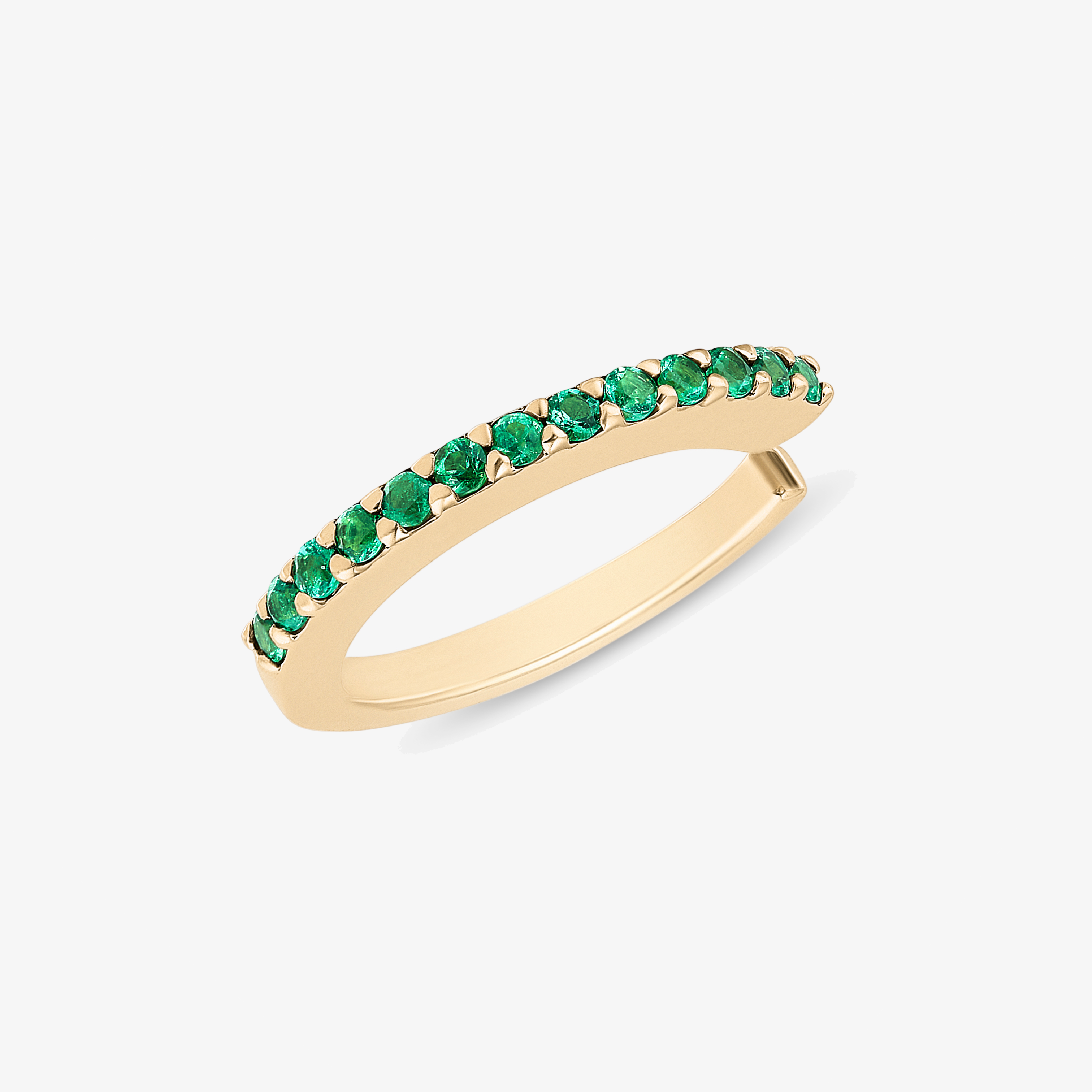 EMERALD EAR CUFF