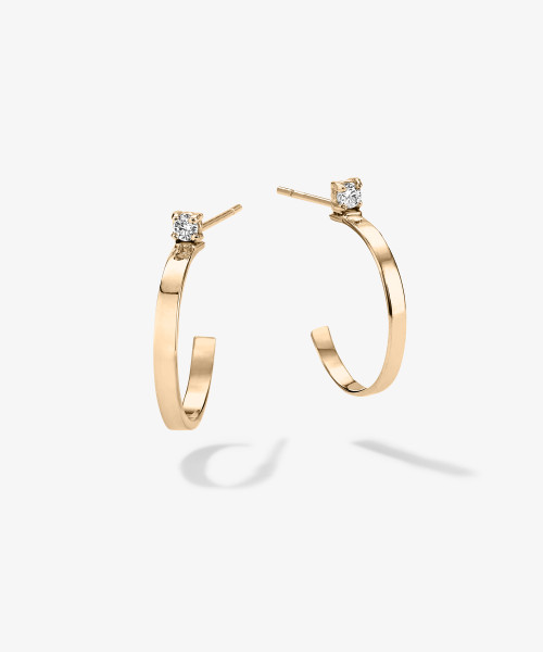 Lana Girl Diamond Stud Hoops-1