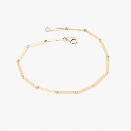 RECTANGLE LINK BRACELET - 1