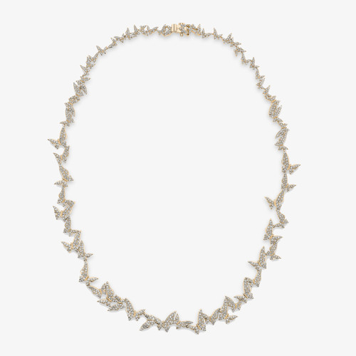 PAVE DIAMOND BUTTERFLY NECKLACE